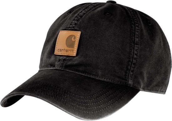 Carhartt Odessa Canvas Cap - Black, Kleding | Heren, ., Nieuw, Ophalen of Verzenden, .