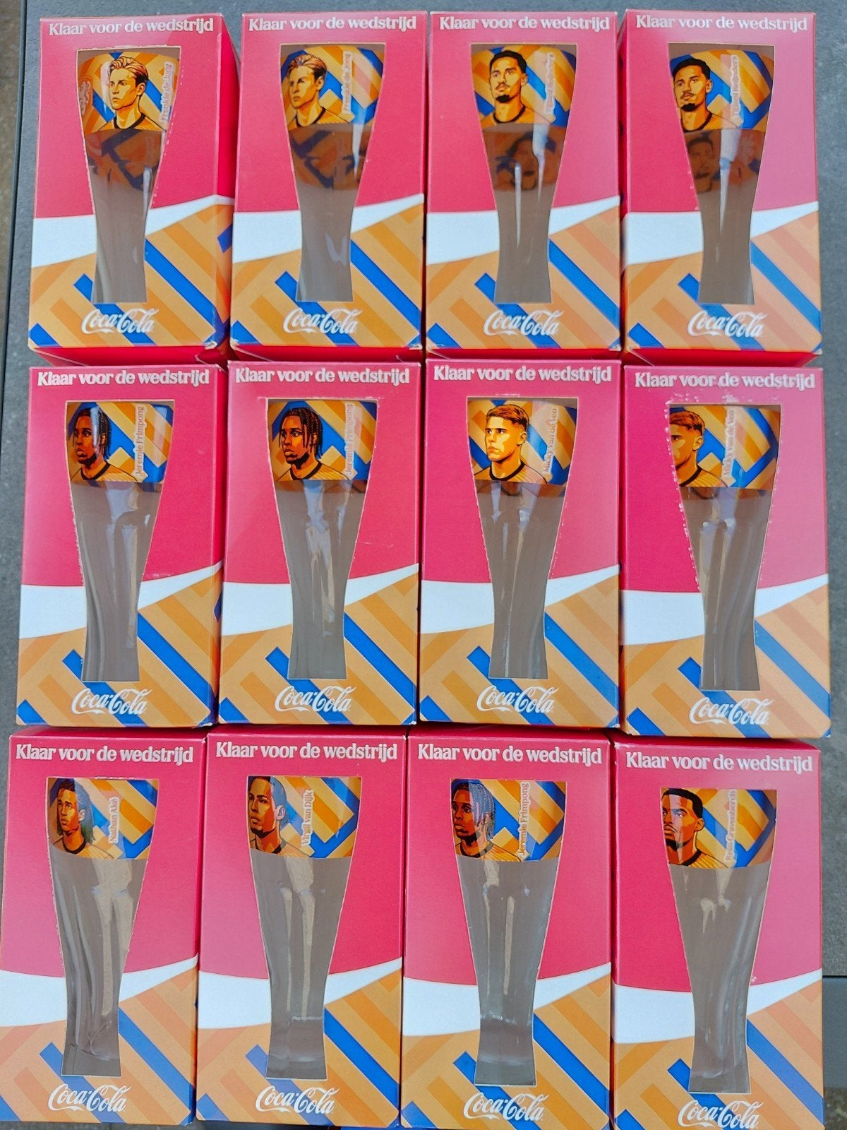 WK Coca Cola glazen - Nieuw - 3 voor 5 euro, Ophalen, Nieuw