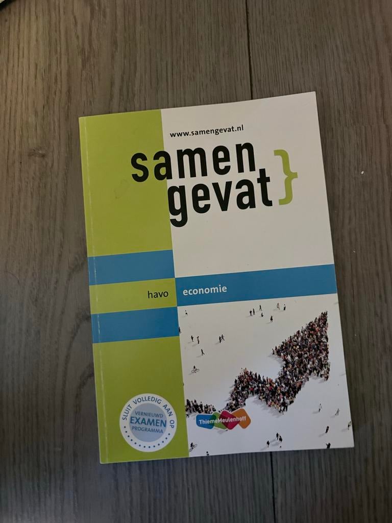 Samengevat havo economie, Boeken, Ophalen of Verzenden, Gamma, Gelezen, HBO