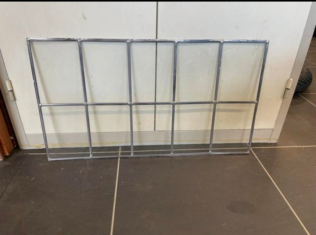 Glas in lood raam 71x 40cm, Ophalen of Verzenden
