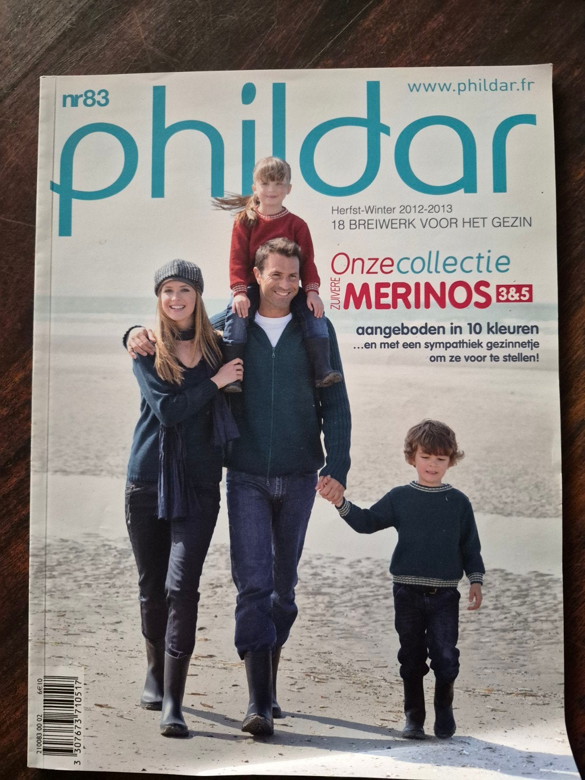 Phildar,  warme breipatronen voor het hele gezin, Ophalen of Verzenden, Zo goed als nieuw, Breien, Patroon of Boek