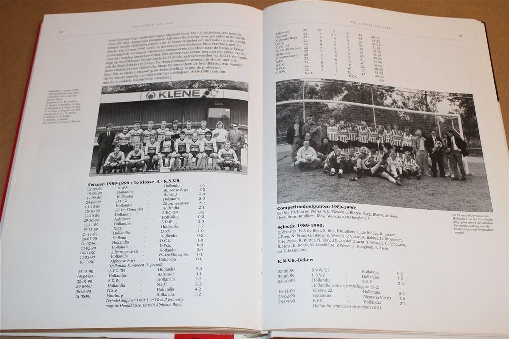 Jubileumboek Hollandia Hoorn — 100 Jaar Voetbal [1898-1998], Ophalen of Verzenden, Zo goed als nieuw, Watersport en Hengelsport