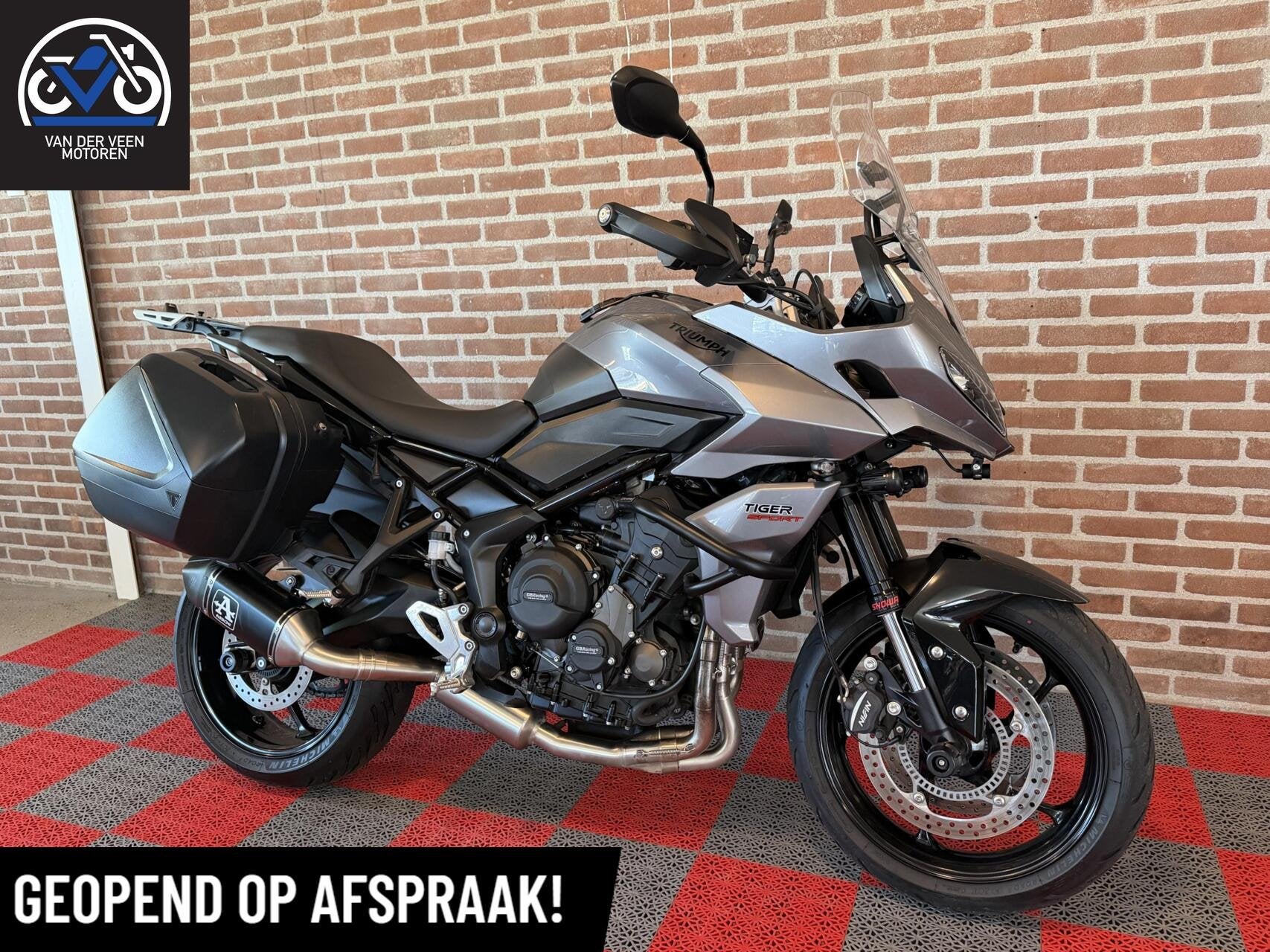 Triumph Tiger Sport 660, Arrow, Kofferset Nette staat, ABS, Meer dan 35 kW, Toermotor, Handgeschakeld