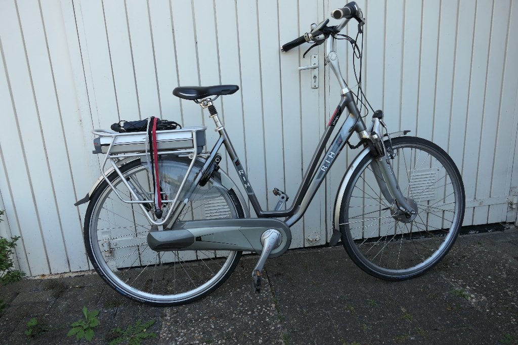 Damesfiets elektrisch, 53 tot 56 cm, Zo goed als nieuw, Trommelrem, Ophalen