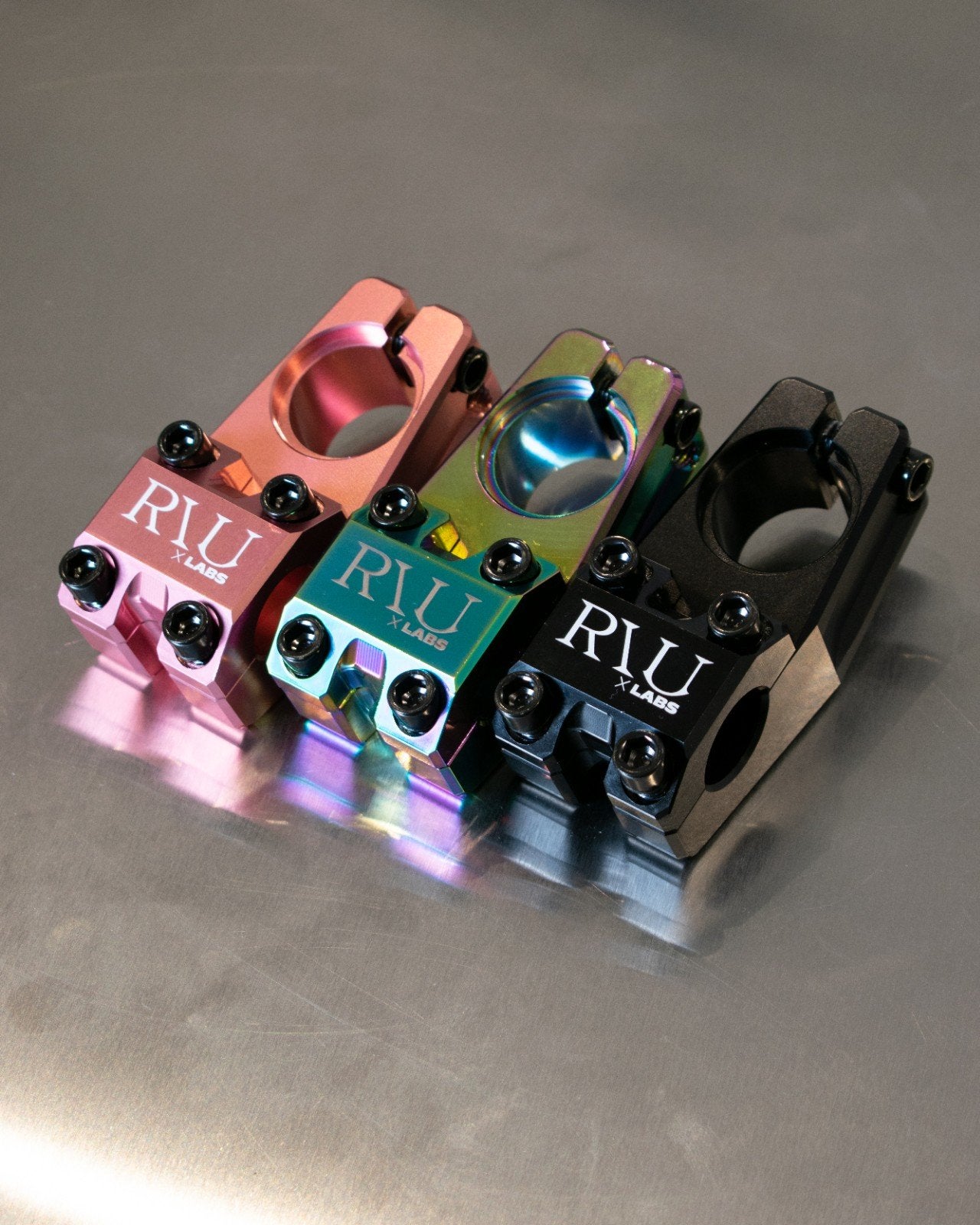 RIU x LABS CNC Stuurpen 31.8mm (Nieuw), BMX, Stuur, Nieuw, Ophalen of Verzenden