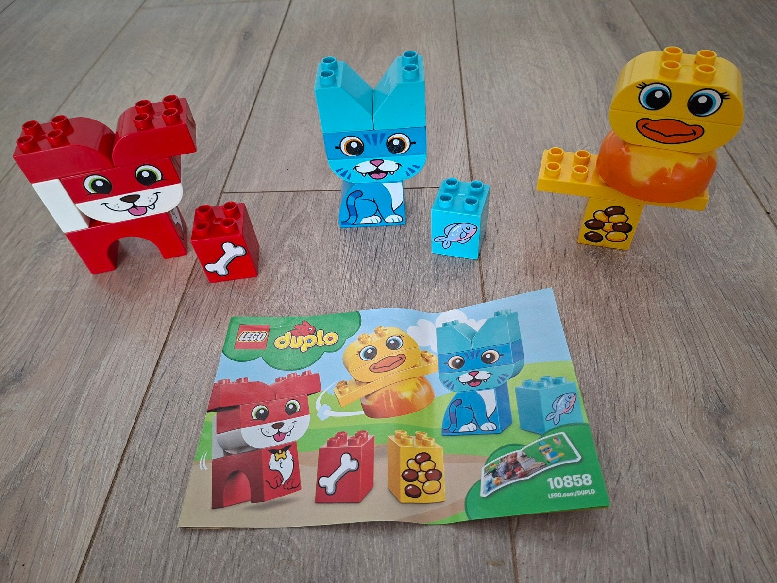 Lego Duplo beestenboel setnr 10858, Ophalen of Verzenden, Zo goed als nieuw, Duplo