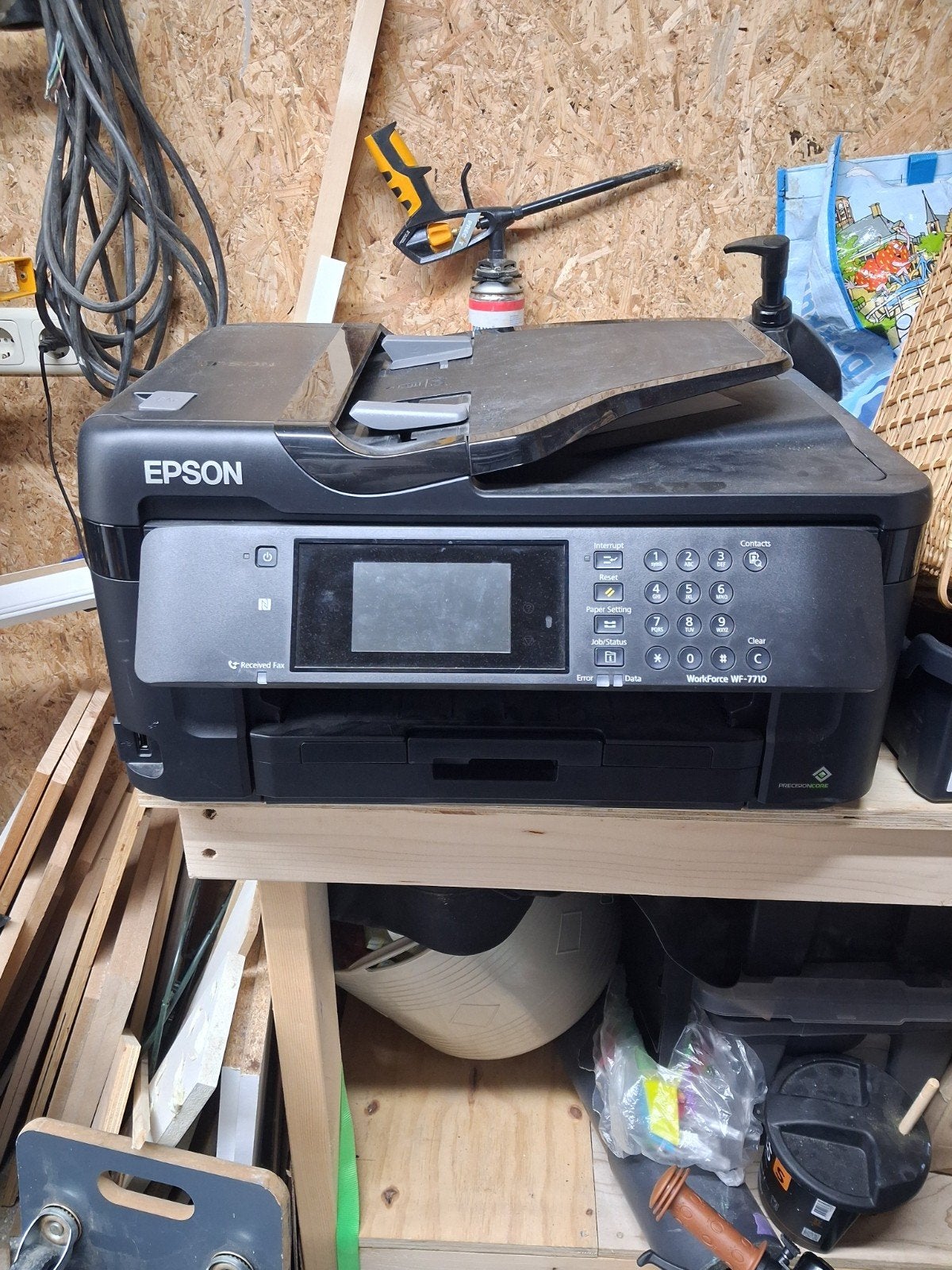 Epson Workforce WF-7710 All-in-One Printer, Ophalen, Gebruikt, All-in-one, Draadloos