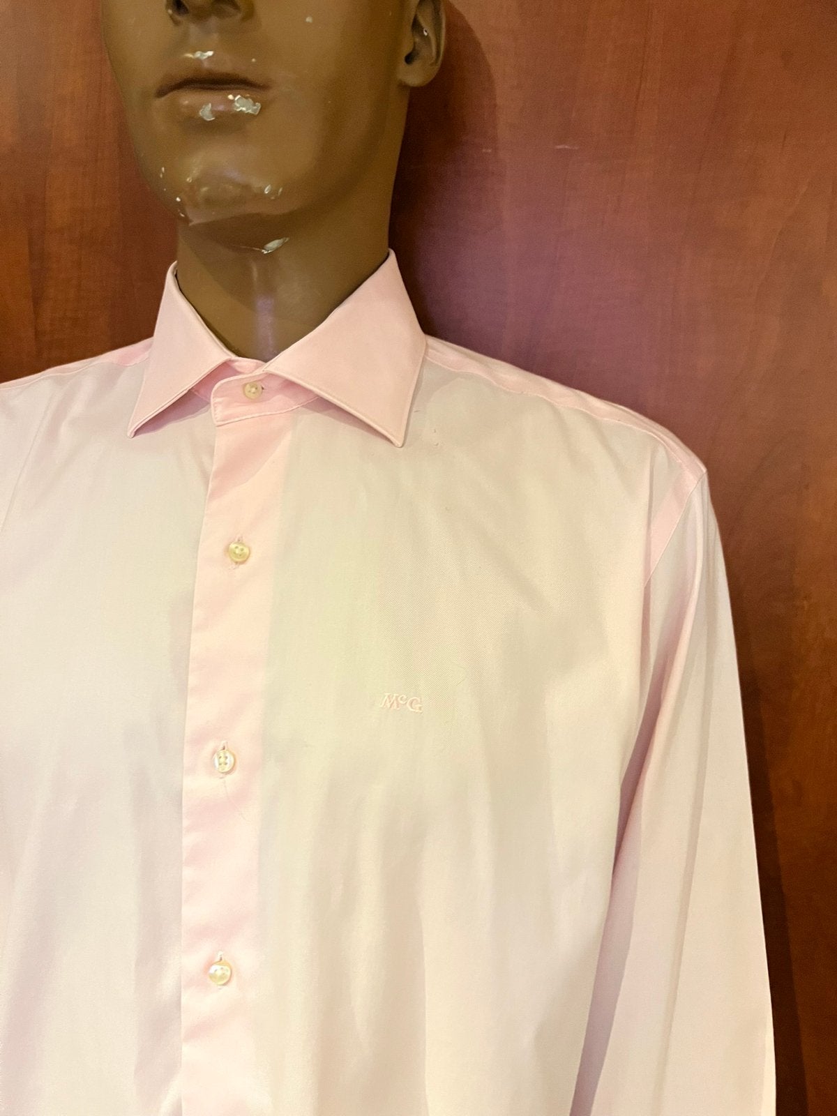 Mcgregor overhemd maat 44 XL origineel zgan, Kleding | Heren, Overhemden, McGregor, Ophalen of Verzenden, Zo goed als nieuw, Roze