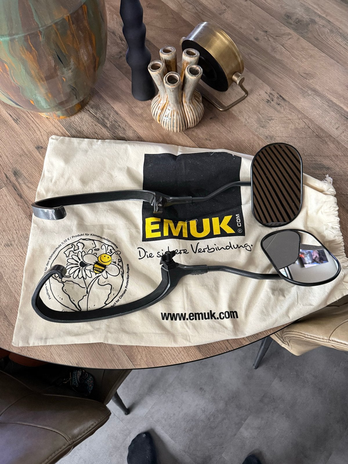 EMUK caravan spiegels - mazda cx5 bouwjaar 2012/2015, Auto-onderdelen, Ophalen, Gebruikt, Mazda