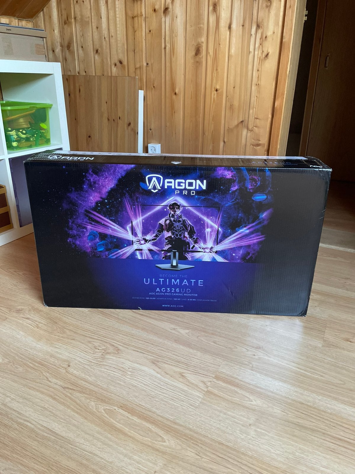 AOC 4K OLED gaming monitor, HDMI, In hoogte verstelbaar, Minder dan 1 ms, Overige typen