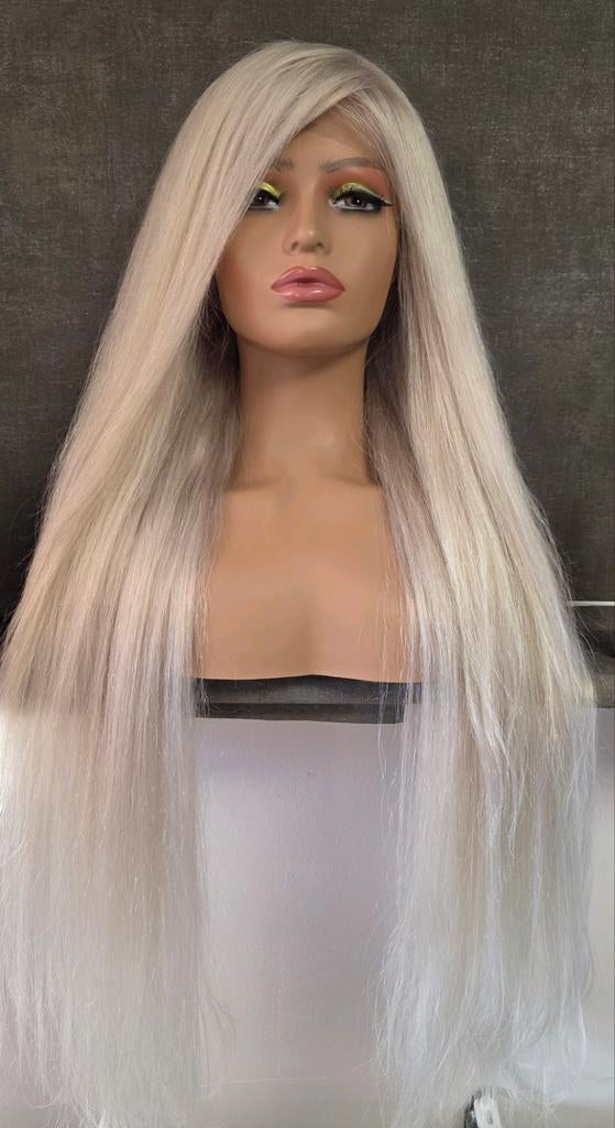 Lace wig echt haar, Ophalen of Verzenden, Nieuw, Pruik of Haarverlenging