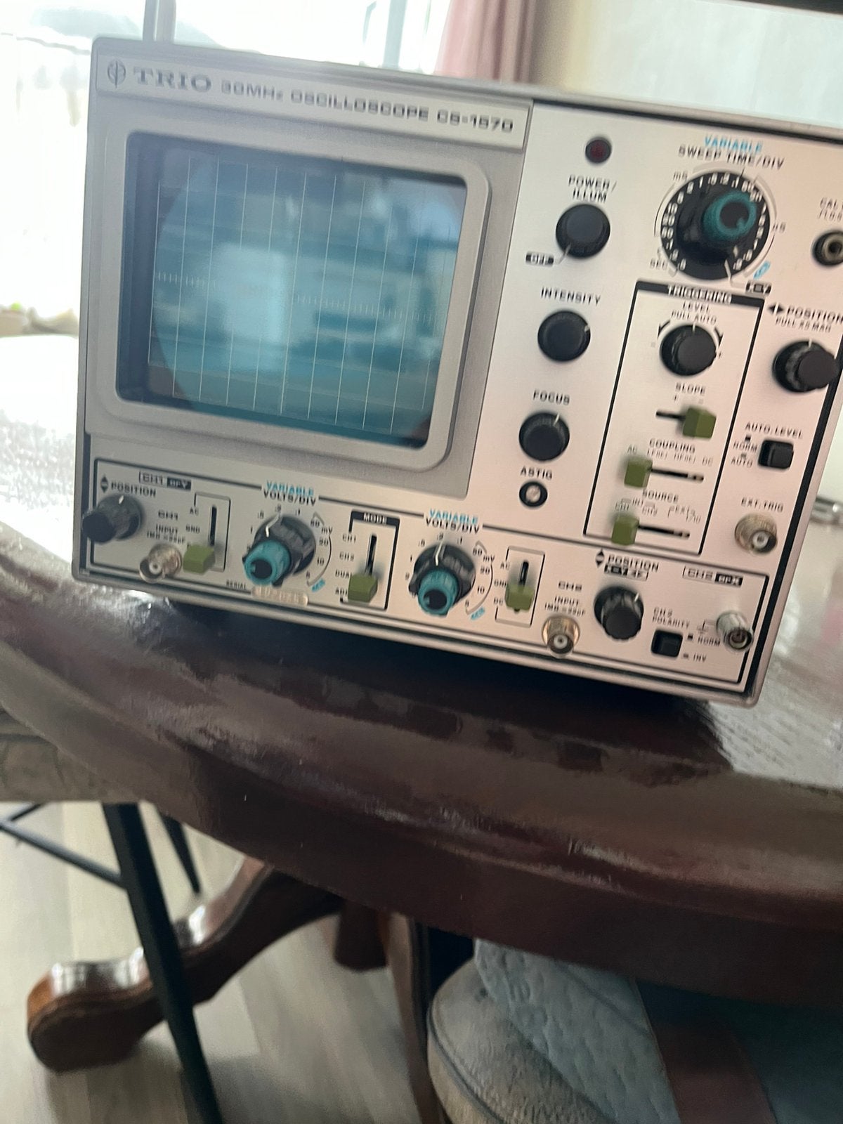 Trio 30 MHz CS-1570 Oscilloscope, Doe-het-zelf en Verbouw, Meetapparatuur, Ophalen, Gebruikt