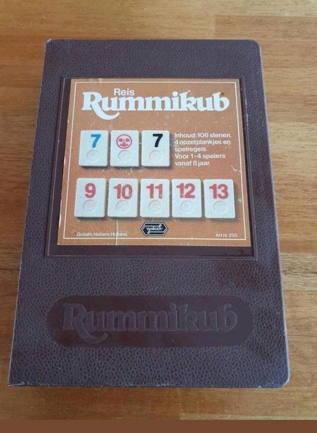 Losse Rummikub steentjes uit deze bruine reisversie, Ophalen of Verzenden, Gebruikt