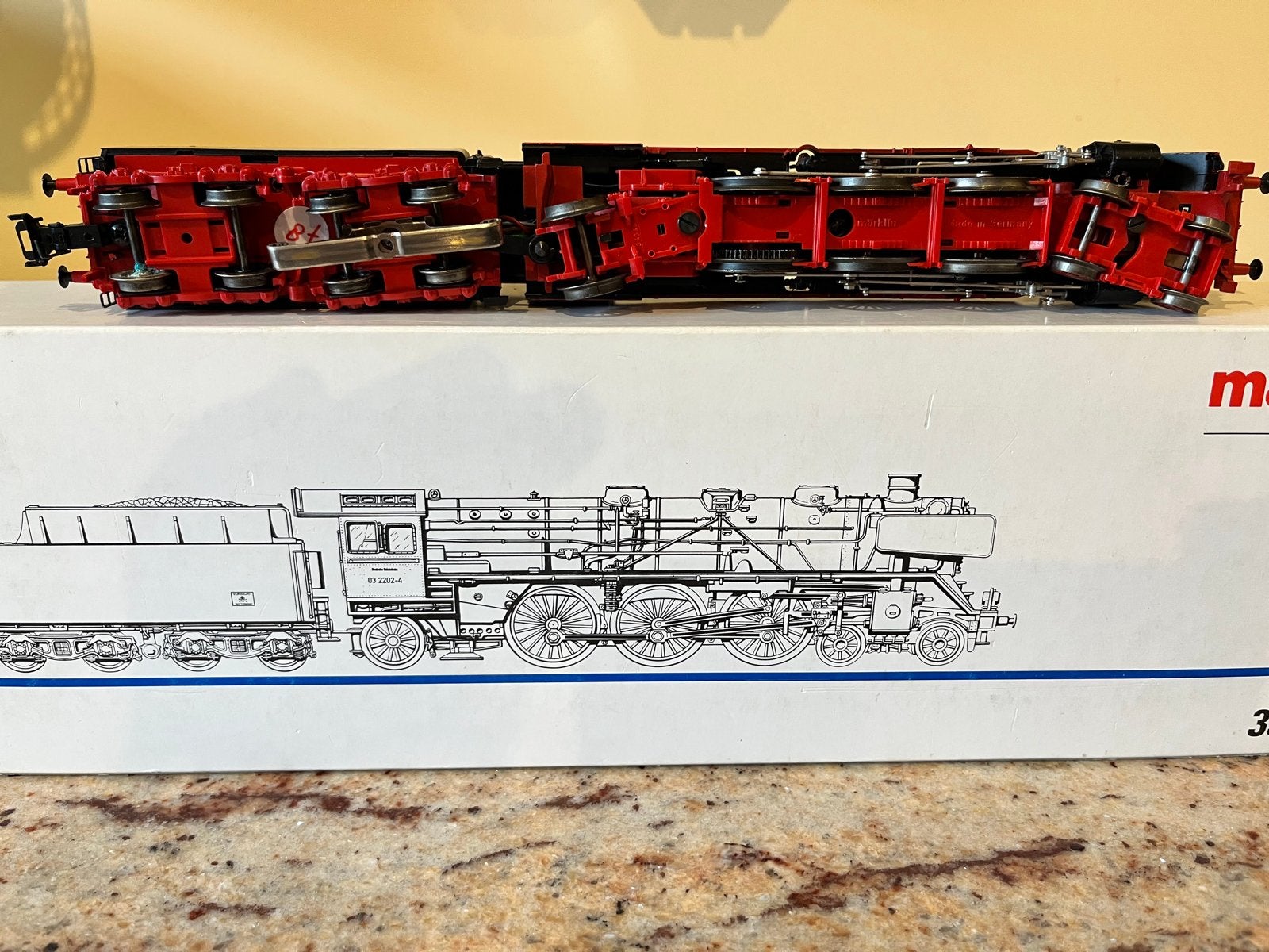 Märklin H0 3397 BR 03 – Vitrinemodel in zeer goede staat, Hobby en Vrije tijd, Wisselstroom, Locomotief, Ophalen of Verzenden