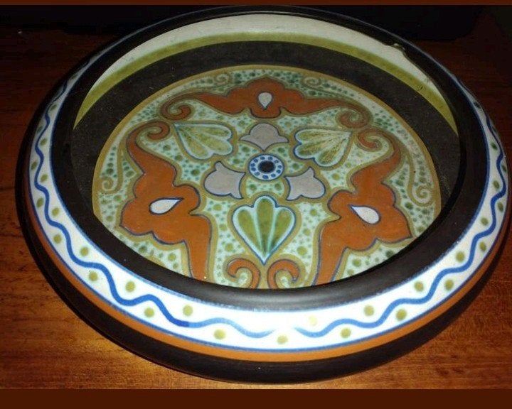 Plateel schaal, Antiek en Kunst, Ophalen of Verzenden