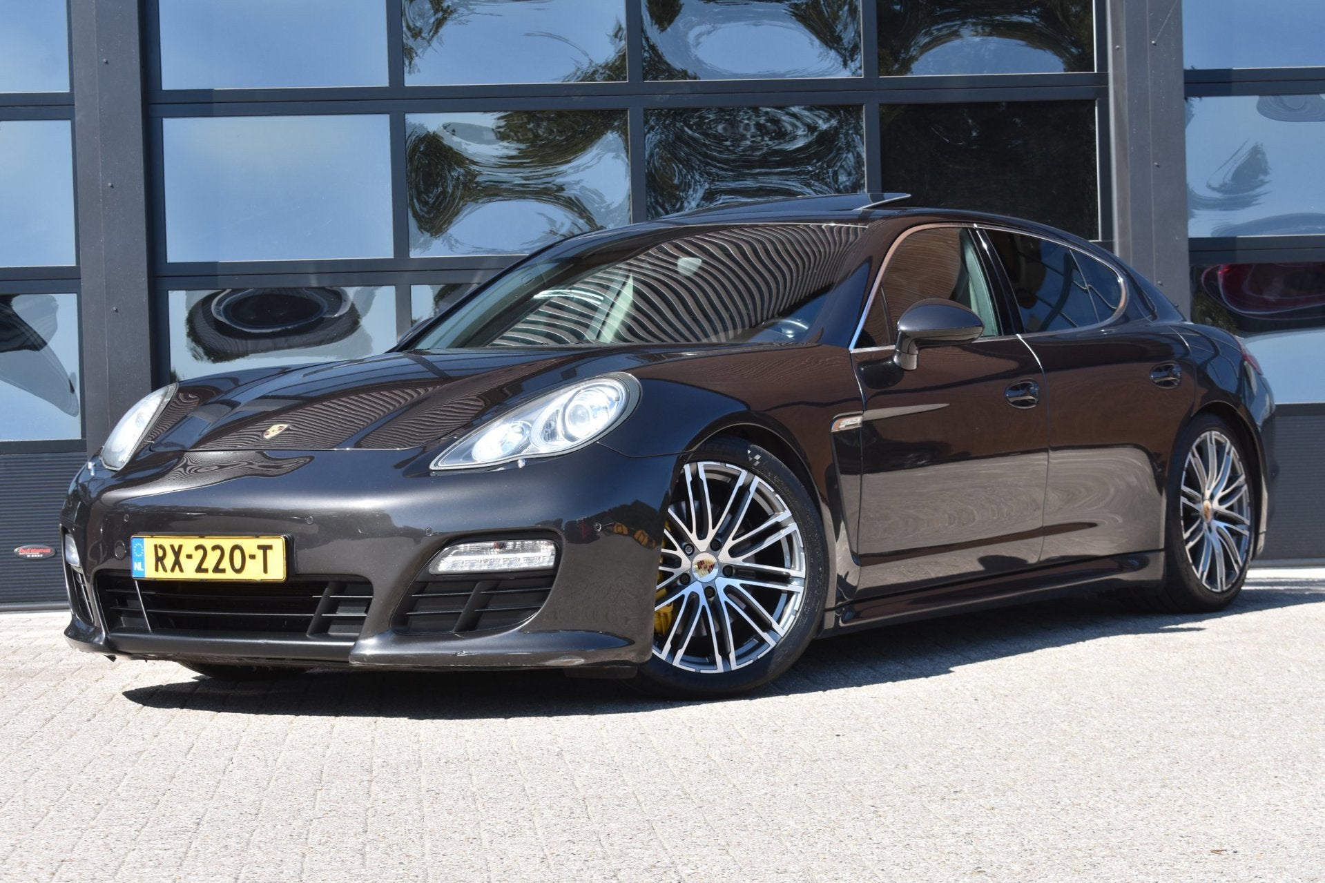 Porsche Panamera 4.8 4S '11 Leder Xenon Navi Clima Cruise, Auto's, Automaat, Euro 5, Gebruikt, 8 cilinders