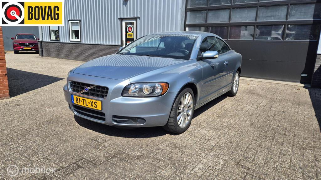 Volvo C70 Convertible 2.4 Momentum, leer, 1e eigenaar, Auto's, Volvo, Voorwielaandrijving, C70, Gebruikt, Cabriolet