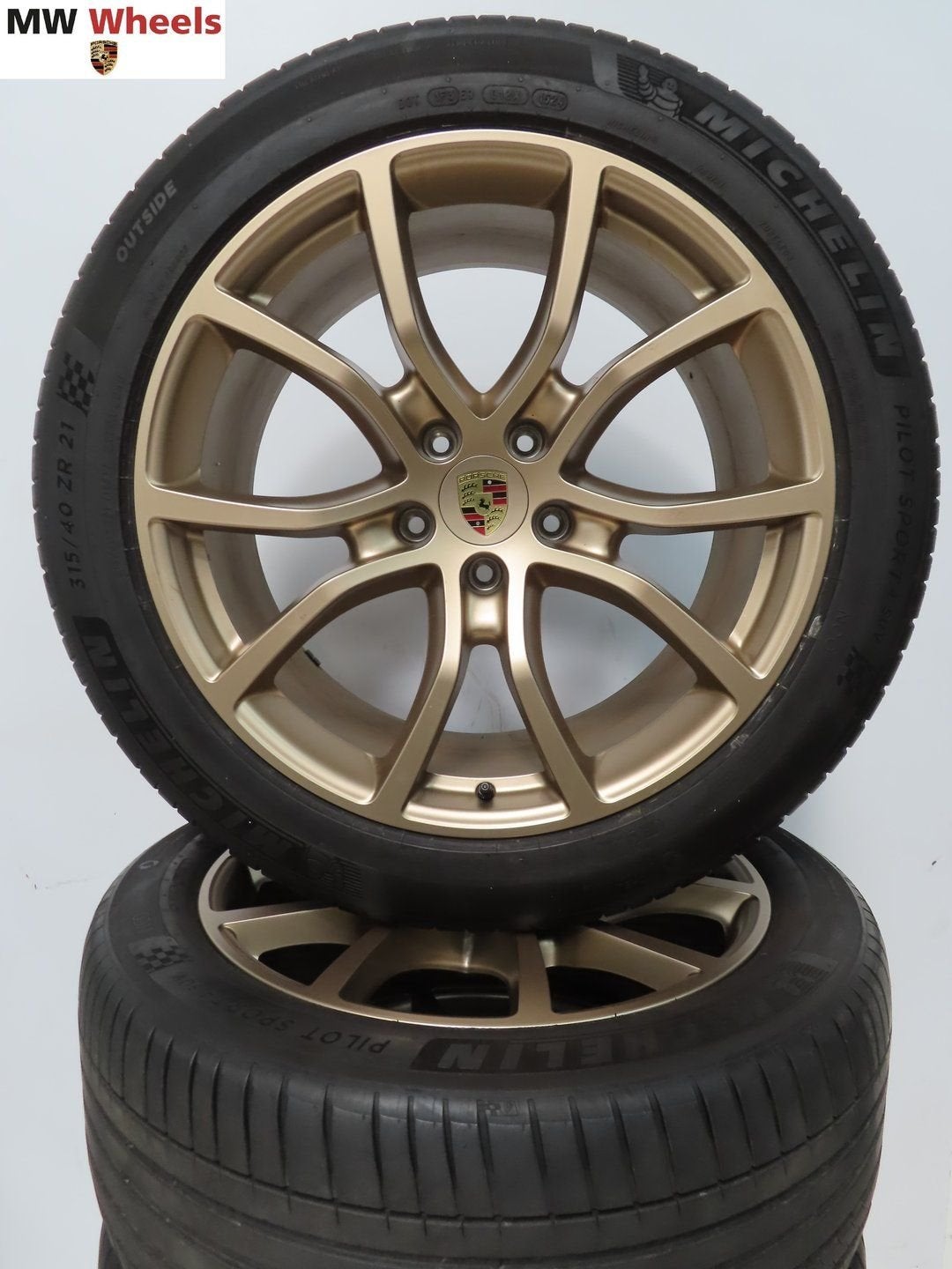 Porsche Cayenne 9Y3 coupe 2025 21 inch velgen zomerbanden, Gebruikt, -, 285 mm, -