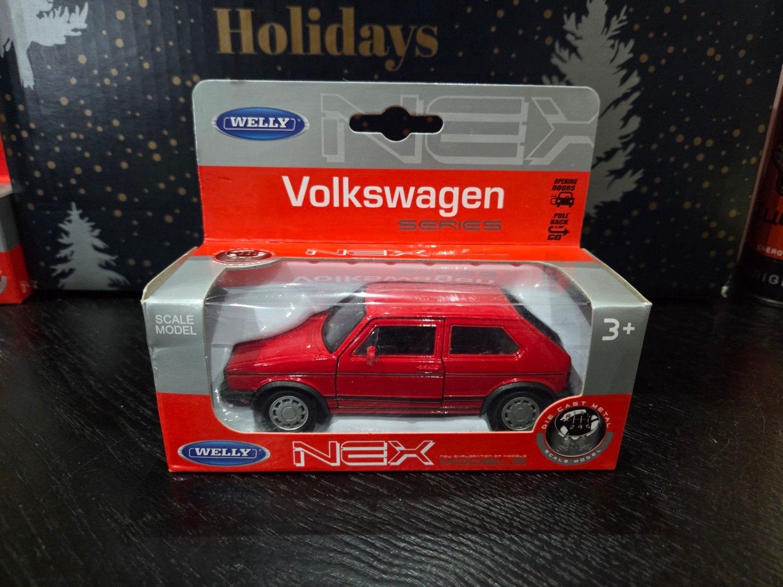 Vw Golf 1 Gti Mk1 (1) Welly Nex, Ophalen of Verzenden, Zo goed als nieuw, Auto, Overige merken