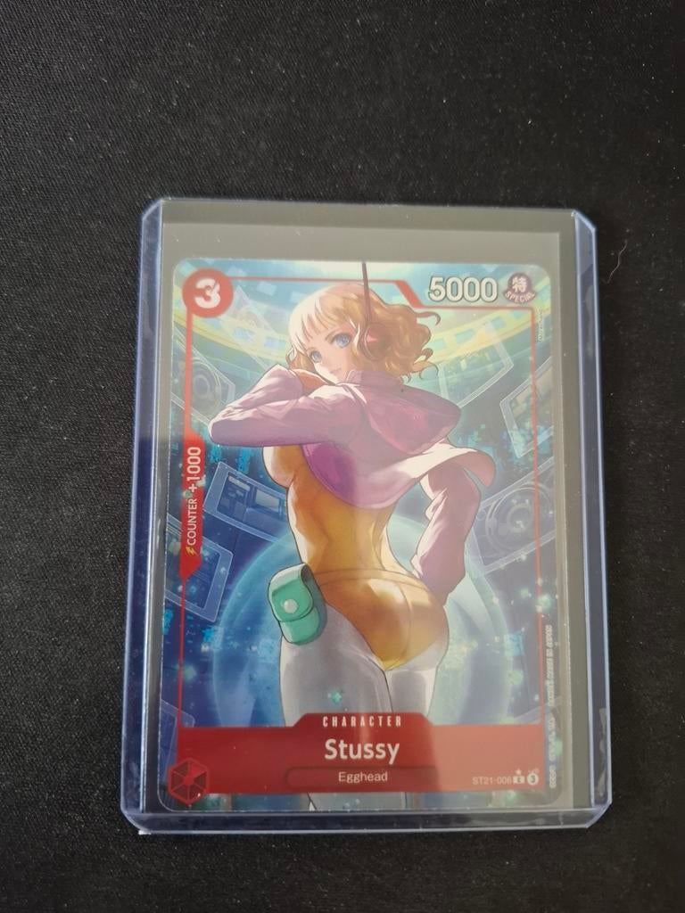 one piece card game stussy ONE PIECE Card Game Stussy Carrying on His Will OP13 110 japanese