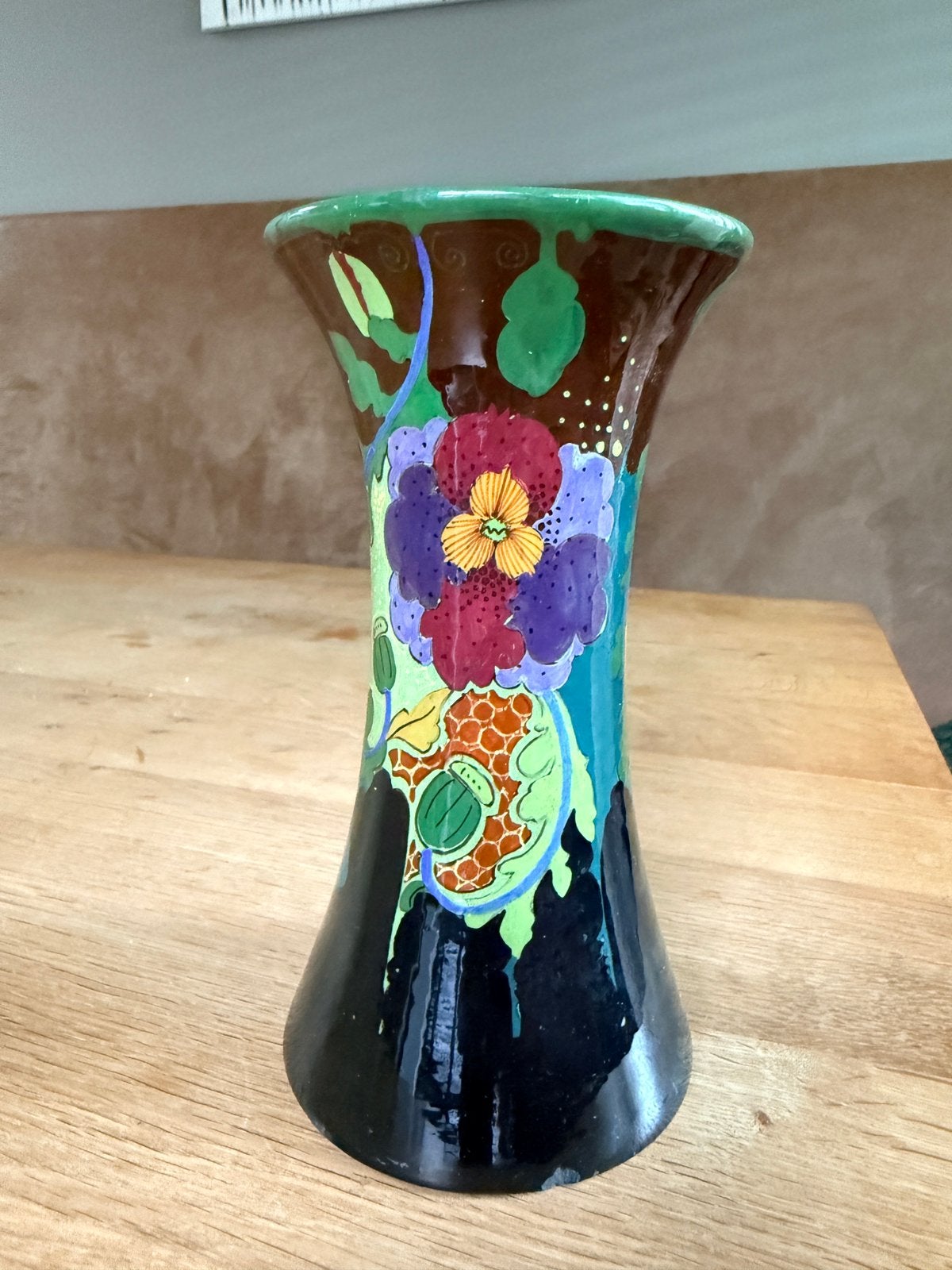 Antieke Ivora Gouda plateelvaas, ca. Jaren 1920, Antiek en Kunst, Ophalen