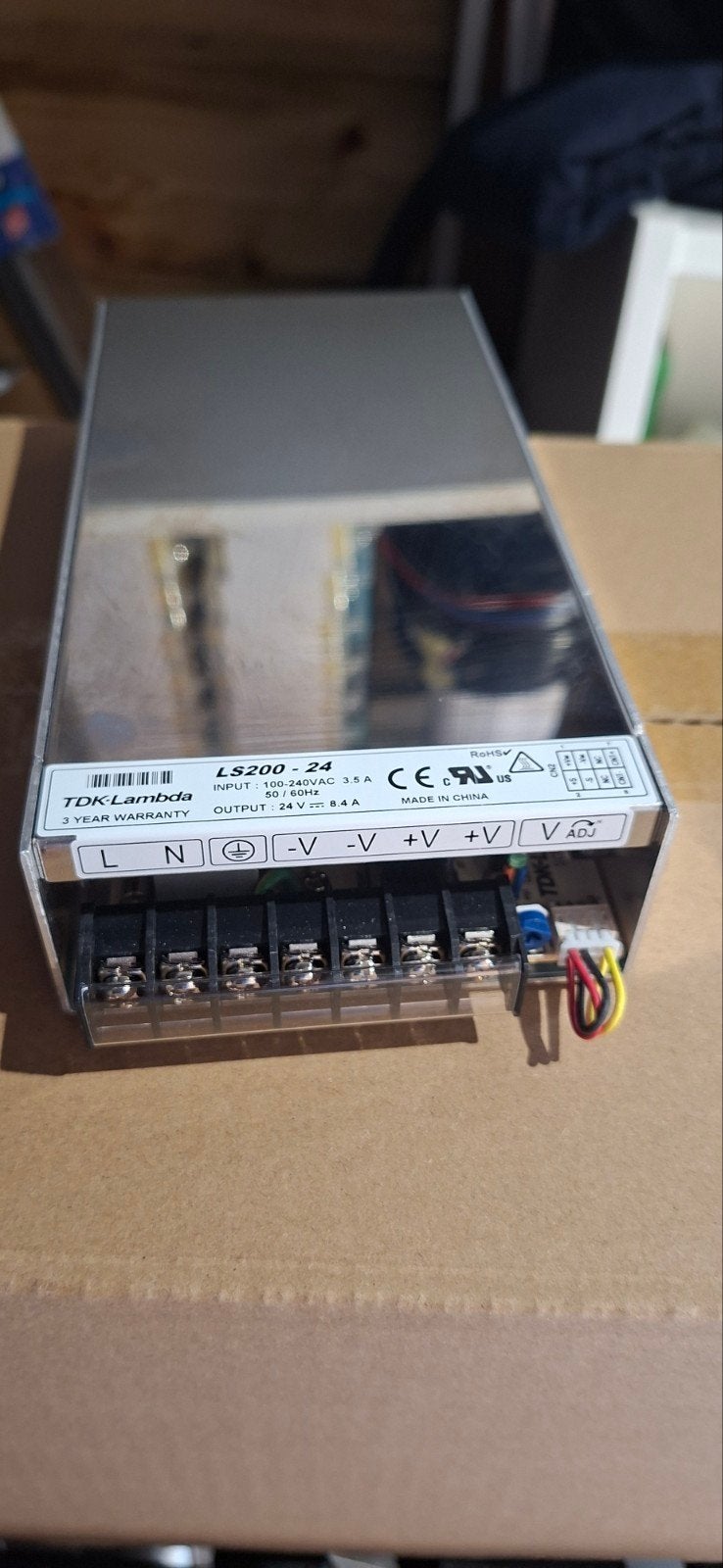 TDK-Lambda LS200-24 24V Voeding - Nieuw   g, Hobby en Vrije tijd, Elektronica-componenten, Ophalen of Verzenden, Nieuw