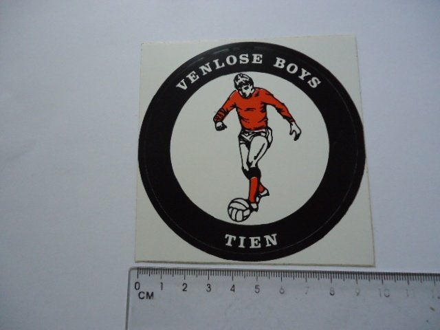 sticker oud Venlo voetbal club vintae boys venlosche venlose, Verzenden, Zo goed als nieuw, Bedrijf of Vereniging