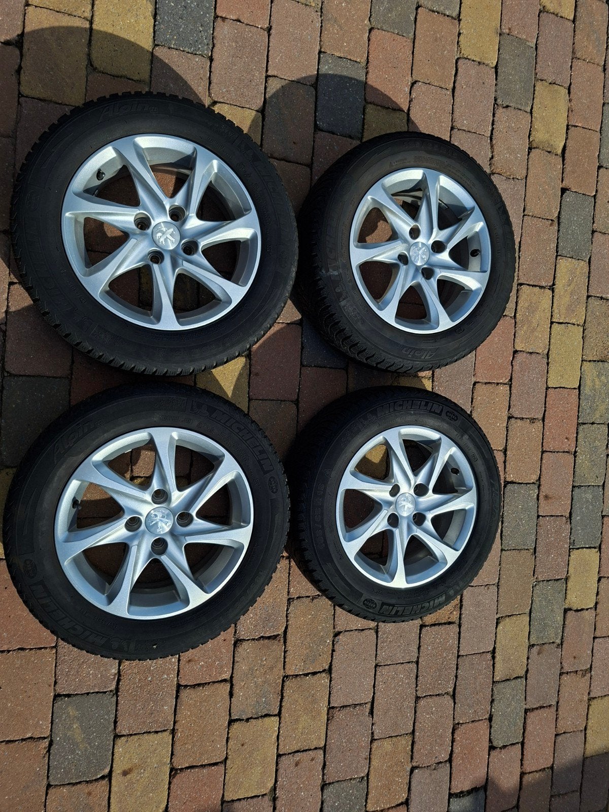 peugeot 208 velgen, Auto-onderdelen, Banden en Velgen, Ophalen, 15 inch, Winterbanden, Banden en Velgen