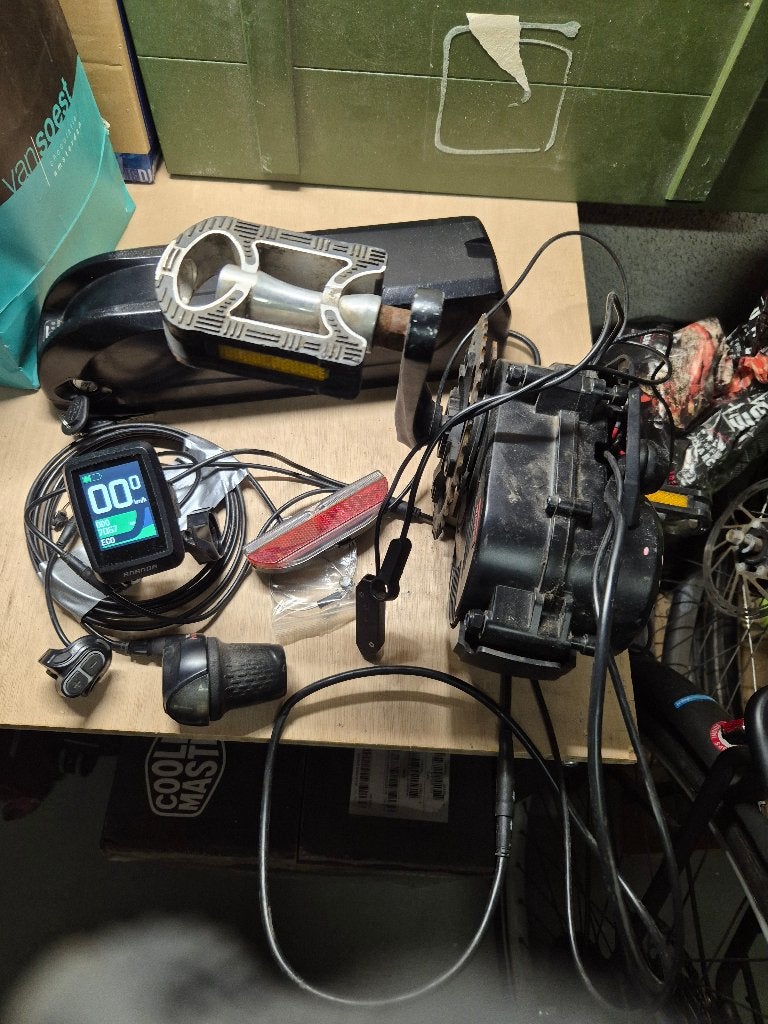 Ananda M100 Middenmotor 36V Complete Set + Accu, Overige materialen, Motor, Gebruikt, Ananda