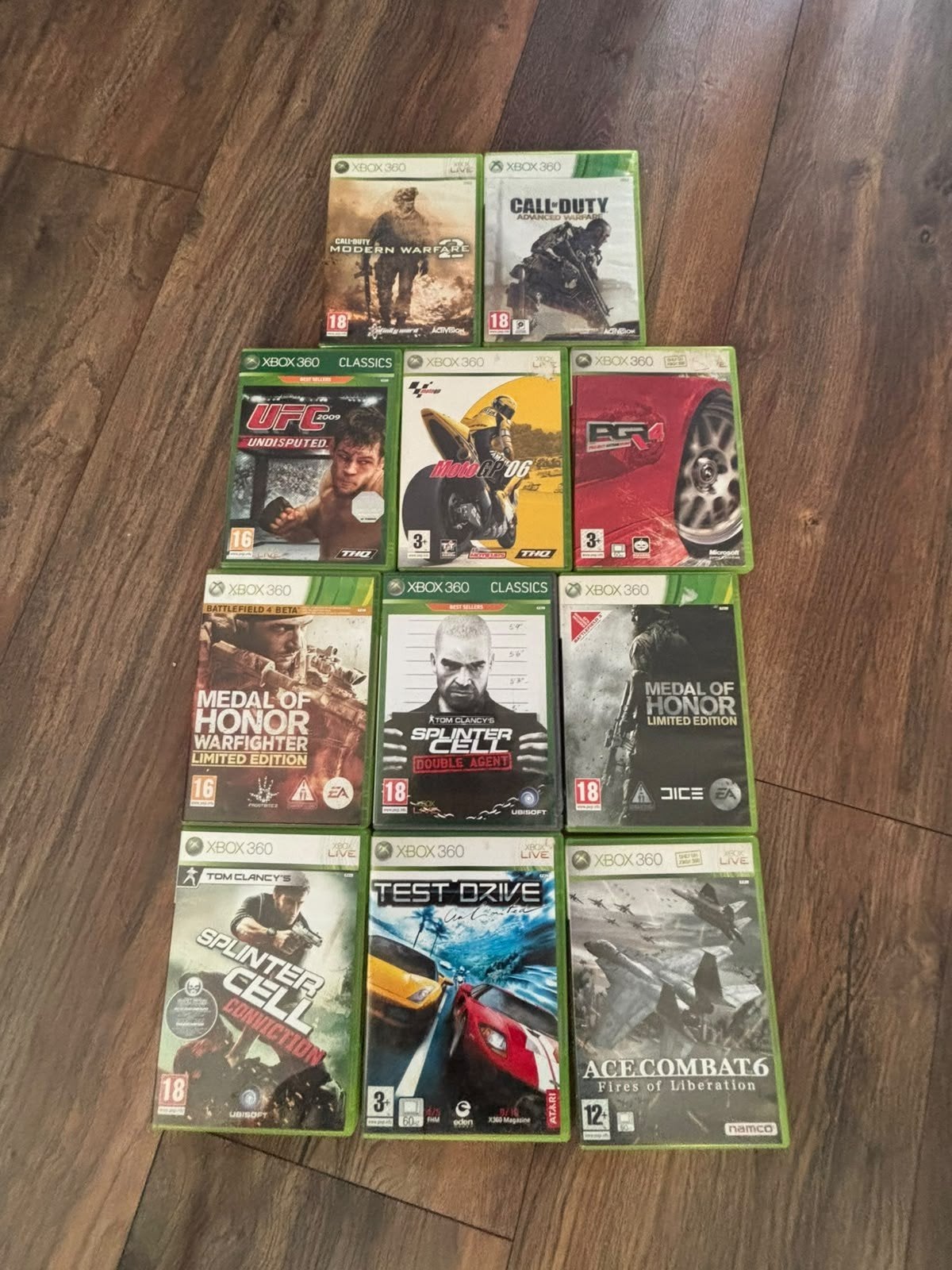 Diverse gebruikte Xbox 360 spellen, 1 speler, Ophalen, Gebruikt, Shooter