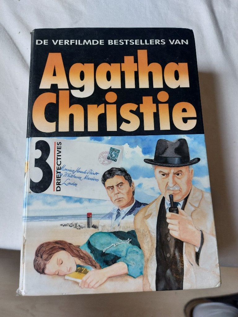 de verfilmde bestsellers van Agatha Christie, oud biebboek, Boeken, Ophalen of Verzenden, Gelezen