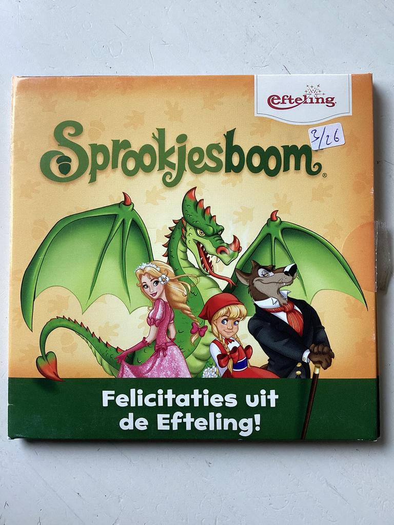 Sprookjesboom Felicitaties uit De Efteling, Verzenden, Nieuw, Overige typen