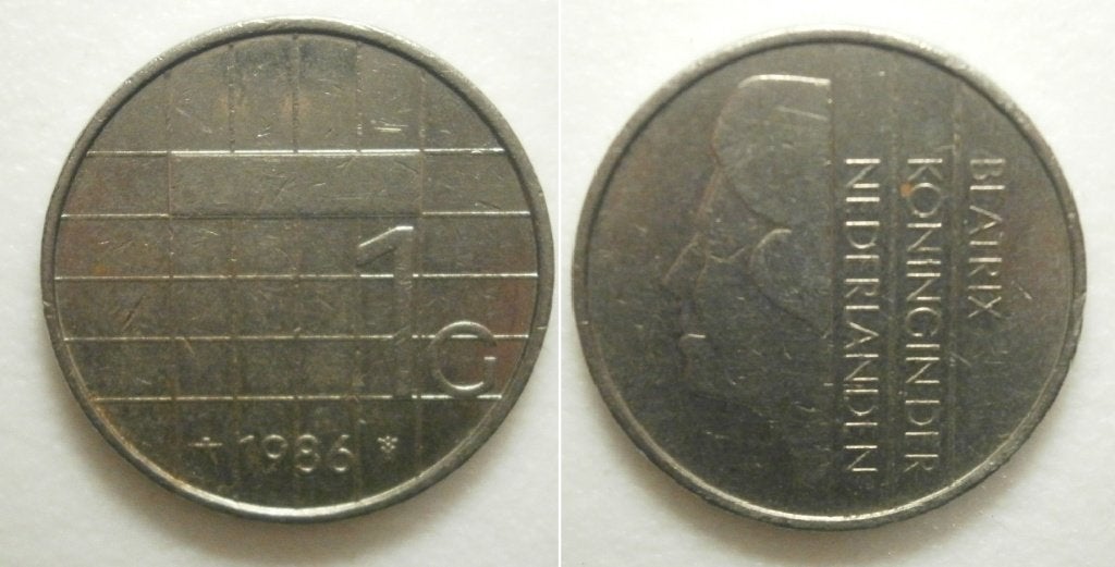 Beatrix 1 gulden 1986 - 1987 - 1987 - 2000, Postzegels en Munten, Ophalen of Verzenden, Koningin Beatrix, 1 gulden