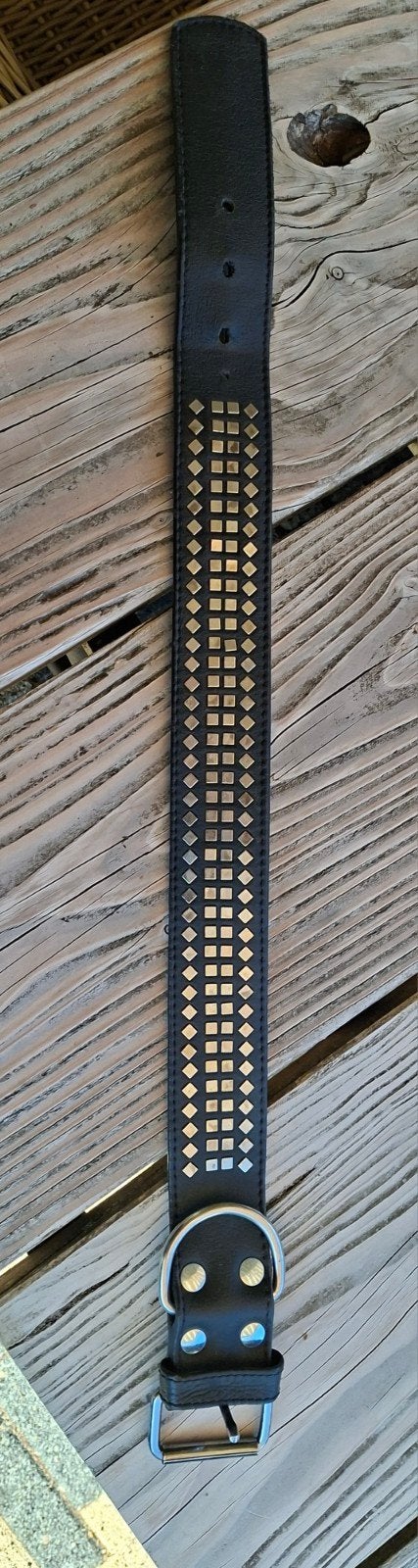 Leren halsband 70 cm, Overige merken, Ophalen of Verzenden, Nieuw, Halsband