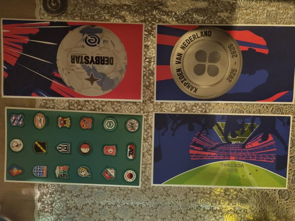Voetbalplaatjes Plusmarkt - Ruilen of Kopen, Verzamelen, Ophalen of Verzenden, Zo goed als nieuw, Buitenlandse clubs, Poster, Plaatje of Sticker