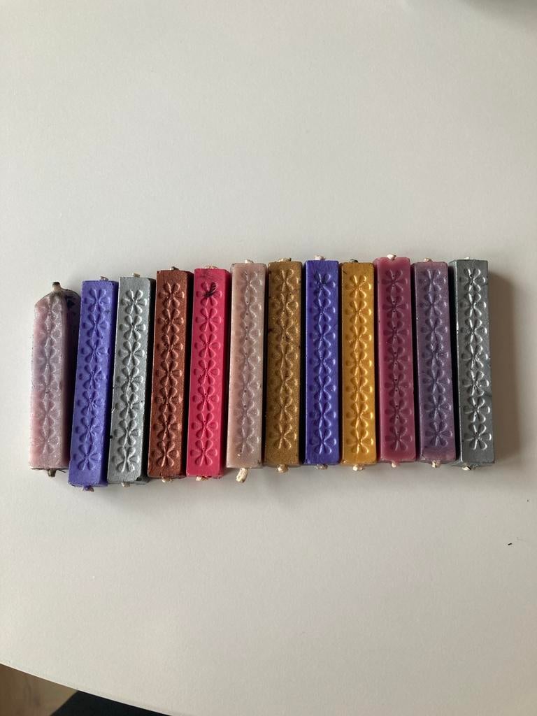 Wax voor zegelstempel - Diverse kleuren, Ophalen of Verzenden, Zo goed als nieuw, Overige thema's