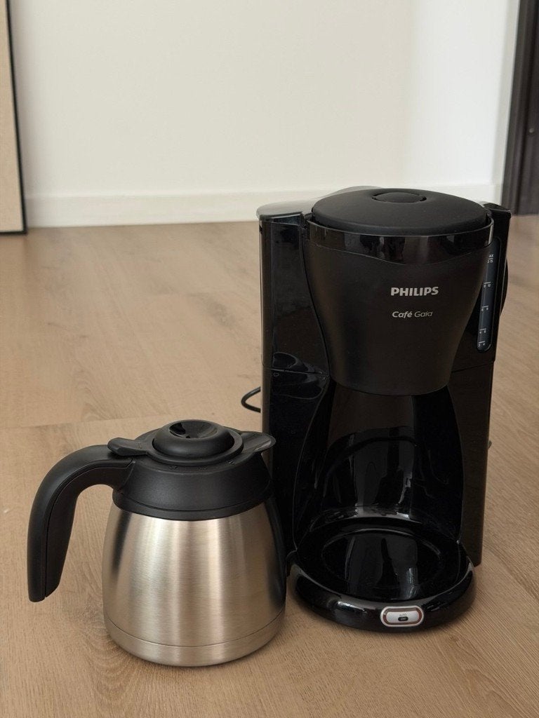 Koffieset: Philips Gaia + Bialetti Moka + Melkopschuimer, Witgoed en Apparatuur, 2 tot 4 kopjes, Ophalen, Zo goed als nieuw, Combi