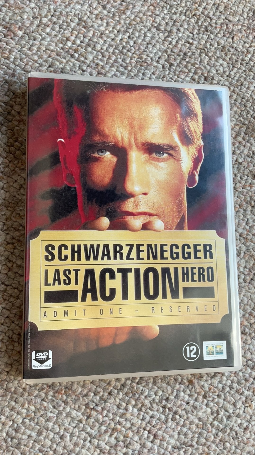 LAST ACTION HERO., Actiekomedie, Zo goed als nieuw, Vanaf 12 jaar, Eerste persing