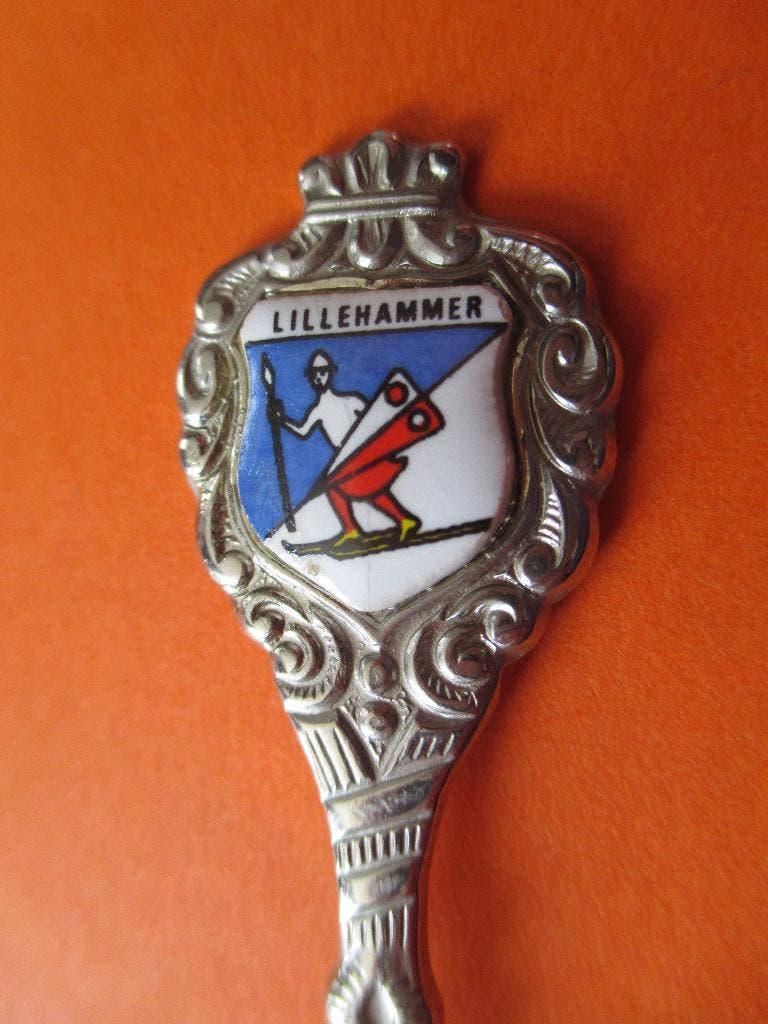 Lepeltje Lillehammer  , Noorwegen, Verzenden, Zo goed als nieuw