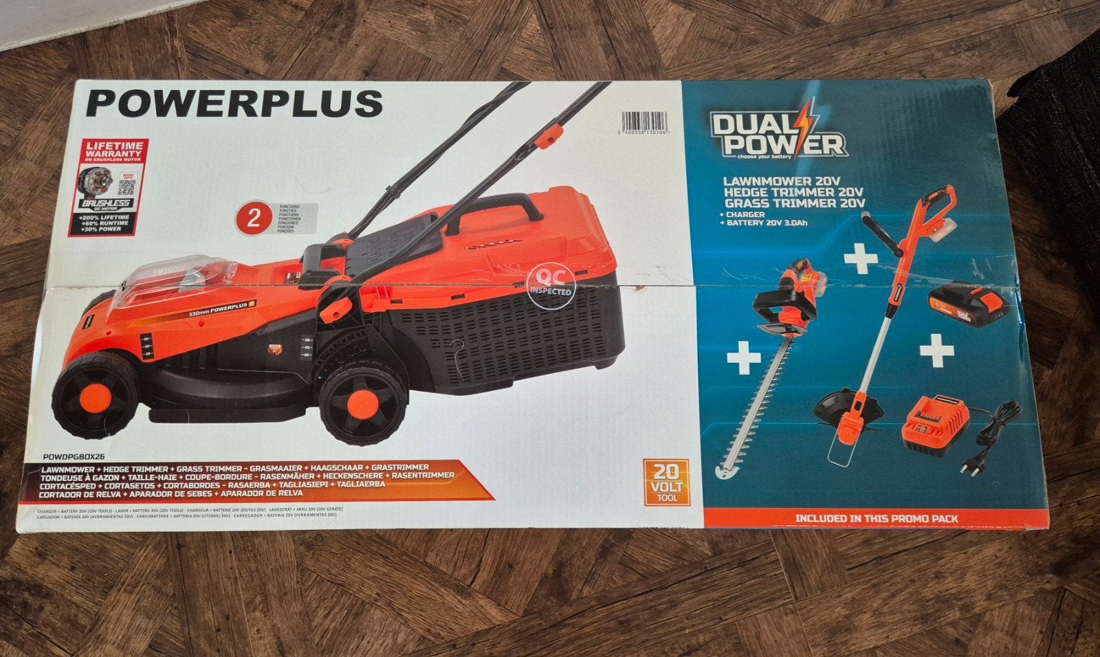 Dual power alles is 1 grasmaaier/strimmer/heggenschaar, Ophalen of Verzenden, Nieuw