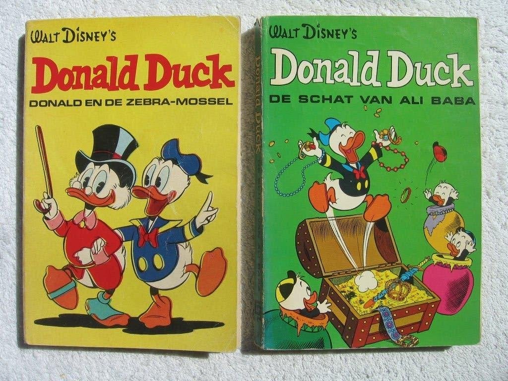 Donald Duck pockets - 1e serie (1970-1975), Complete serie of reeks, Walt Disney, Ophalen, Gelezen