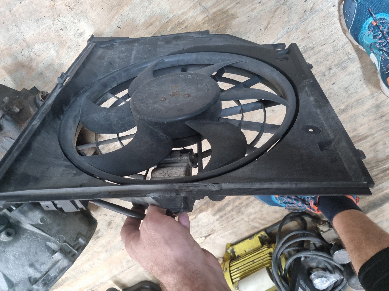 BMW E46 Koelventilator fan Bosch, Ophalen of Verzenden, Gebruikt, BMW