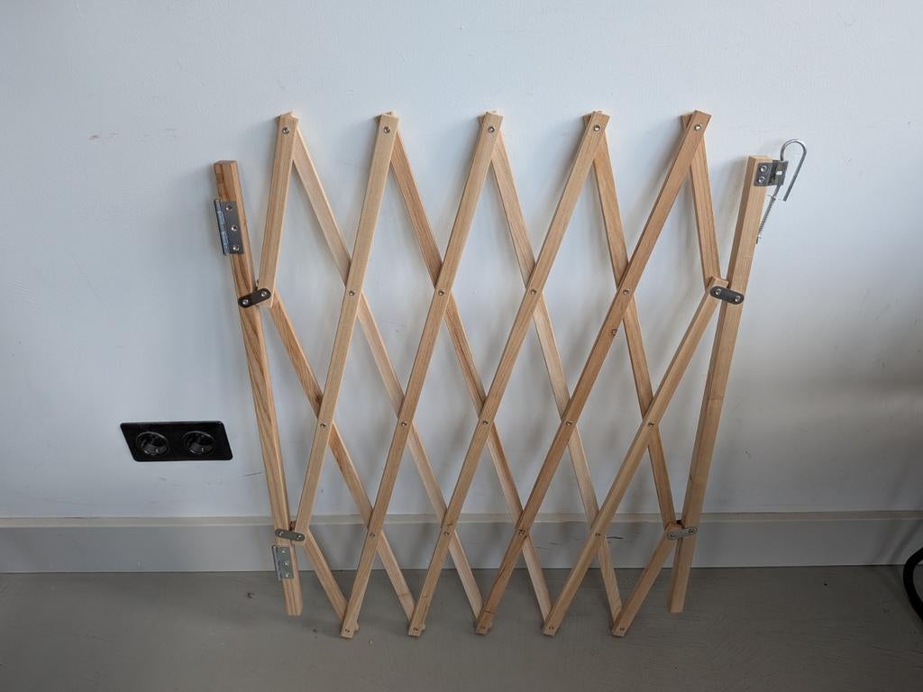 Harmonica hekje, Ophalen, Nieuw, 100 tot 115 cm, Schroefhekje