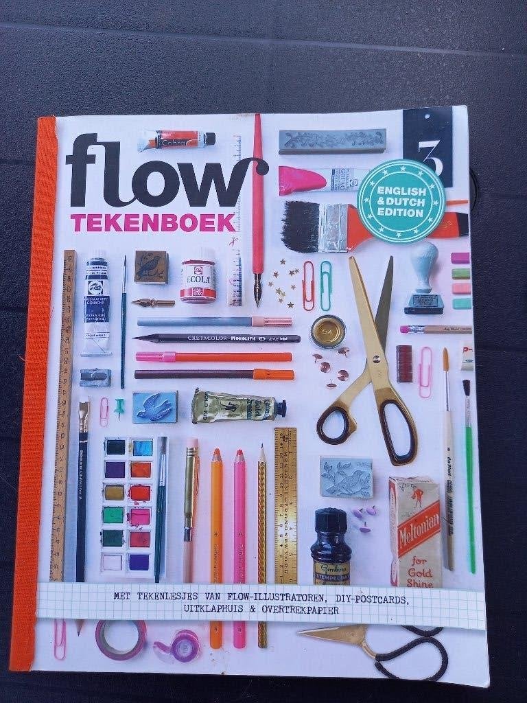 Flow Tekenboek, Boeken, Ophalen of Verzenden, Gelezen, Overige typen
