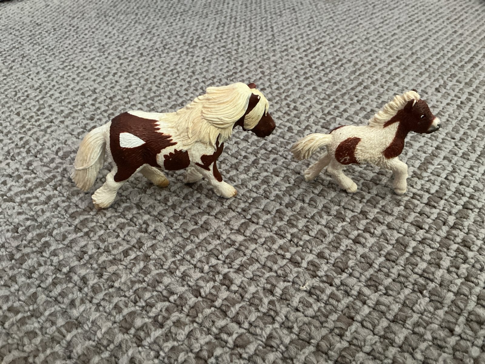 Schleich paarden set - moeder en veulen, Ophalen of Verzenden, Gebruikt, Jongen of Meisje
