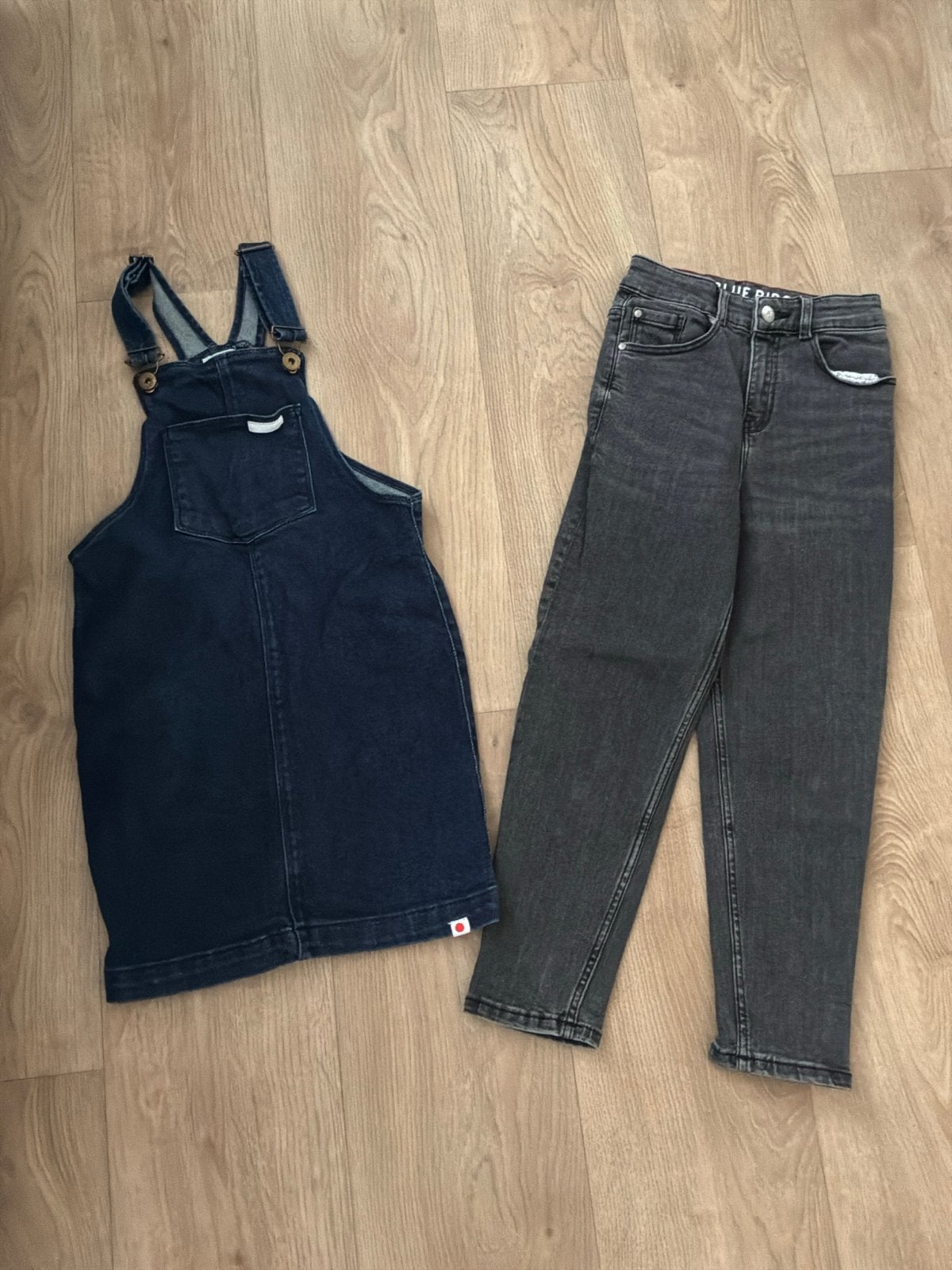 Tumble 'n Dry denim jurkje en Blue Ridge jeans maat 134, Ophalen of Verzenden, Zo goed als nieuw, Meisje