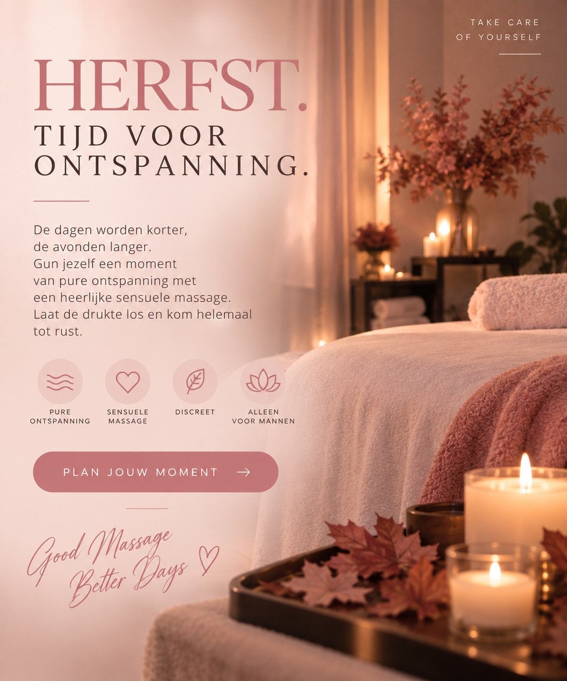 Massage - Vrouwelijke jongen, Ontspanningsmassage