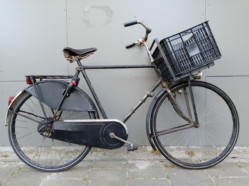 Herenfiets Gazelle terugtraprem, AXA slot, transportrek, Fietsen en Brommers, 59 cm of meer, Ophalen