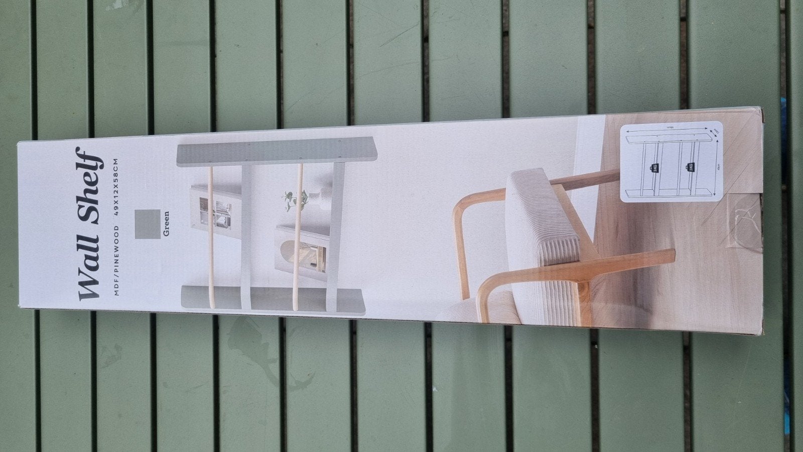 Nieuwe wandplank, nog in de doos, Huis en Inrichting, Kasten | Overige, Ophalen of Verzenden, Nieuw