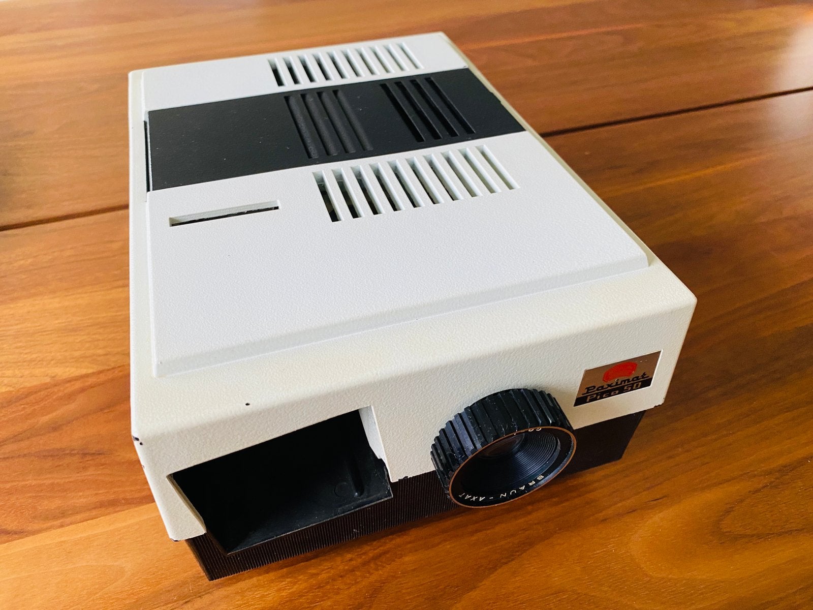 Vintage Diaprojector (Braun Paximat Pico 50), Ophalen of Verzenden, Gebruikt